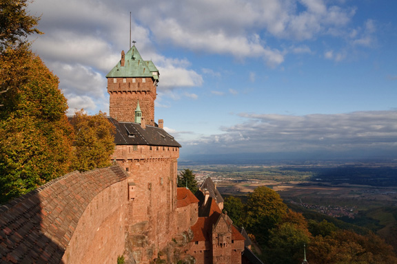 Die Burg Haut Koenigsburg