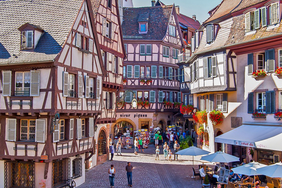 Colmar romantisch und Kulturstadt